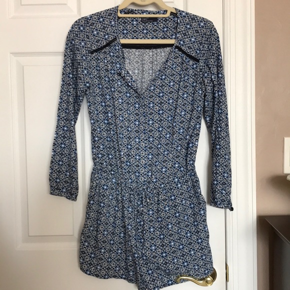 GAP Pants - GAP Long Sleeved Printed Romper